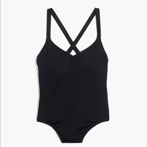 NWT Madewell Seconde wave crisscross one-piece L